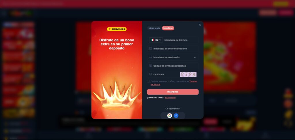 BBRBET Casino México